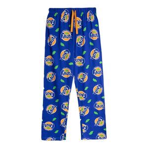 Fanta Mens Logo Lounge Pants / Blue